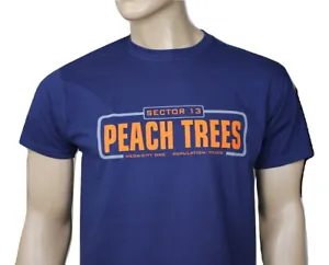 Judge Dredd (1995) inspired mens film t-shirt - Peach Trees - Picture 1 of 3