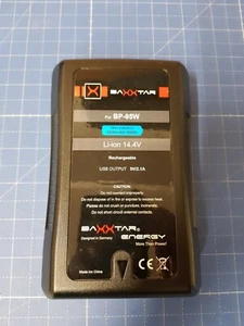 Batterie monture Baxtar PRO V - cellules LG à l'intérieur - remplacement pour Sony BP-95W UR - Photo 1/6