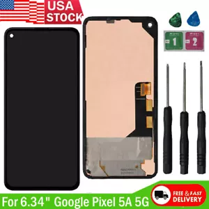 6.34" OLCD Display Touch Screen Digitizer Assembly +Frame For Google Pixel 5A 5G - Picture 1 of 6