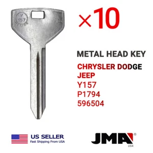 10x Llave de cabeza de metal mecánico Y157 P1794 para Chrysler Dodge Jeep - Imagen 1 de 1