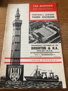 Grimsby Town v Brighton 1967/68 - Picture 1 of 1