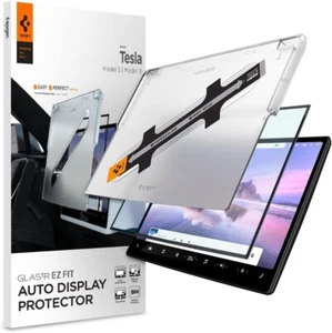 Spigen Tempered Glass Screen Protector GlasTR EZ FIT for Tesla Model S/X 17" - Picture 1 of 7