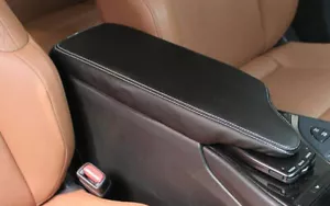 Central Console Storage Box Cover For Lexus UX200 250h 2019-2023 Black Leather - Picture 1 of 9