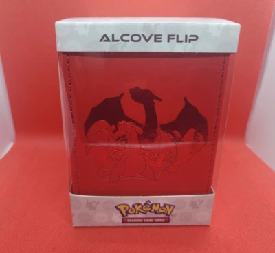 Ultra PRO Pokemon TCG Charizard Elite Series Alcove Flip Deck Box. B3G1 Free! - Image 1 of 3