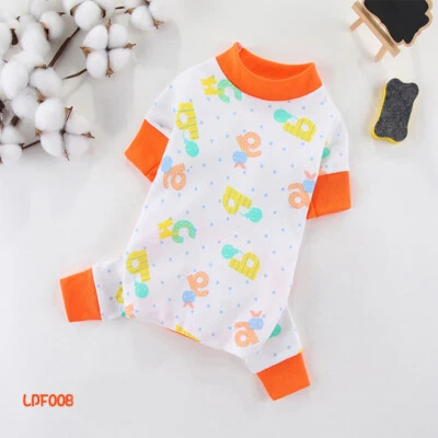 Pijama para perros Ropa para mascotas Para perros Gato Cachorro Mono Prendas para dormir Abrigo cálido Prendas para el torso Foto 1 de 4