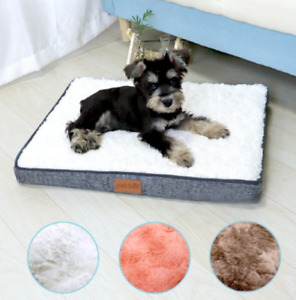 Large Orthopaedic Memory Foam Pet Dog Bed Jumbo Soft Washable Dog Mattress