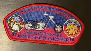 2005 NATIONAL BOY SCOUT JAMBOREE PATCH JSP HUDSON VALLEY COUNCIL BSA CHOPPER - Picture 1 of 1