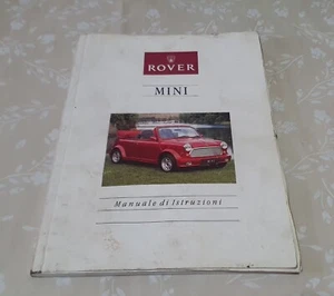 MINI ROVER Cabrio  - CLASSICA -   USO E MANUTENZIONE - Foto 1 di 1