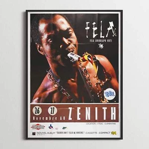Authentique Rétro Poster - Fela Kuti - "Teacher Don't Teach Me Nonsense" - Zenit - Imagen 1 de 3