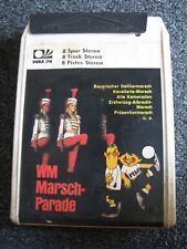 WM 74-WM Marschparade-Weltmeisterschaft-DFB-8 Spur Kassette-8 Track-WM8S 78014