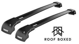 Juego Thule 9593B y 4023, borde de barra de ala negro para BMW X5, SUV 14-18 - Imagen 1 de 2