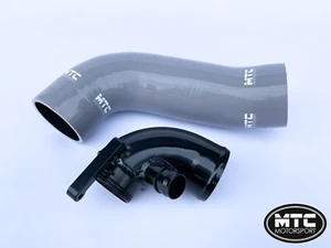 TUBO CODO TURBO ENTRADA ADMISIÓN MTC MOTORSPORT AUDI S3 A3 8V TT TTS 2.0TSI y manguera - Imagen 1 de 2