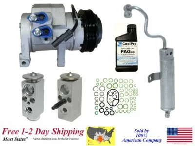 New A/C AC Compressor Kit For 2005-2007 Jeep Grand Cherokee (3.7L, 4.7L only) Foto 1 de 4