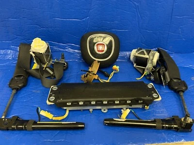 2014-2015-2016-2017 Fiat 500 4Door Airbag Set And Seatbelts - Image 1 of 4
