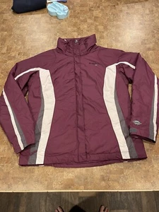Columbia Interchange Omnitech Purple Sz Large Double Layered Windbreaker Jacket - Bild 1 von 12