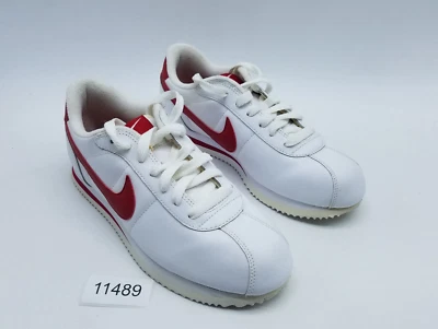 Nike Cortez (GS) Boy's Size 6.5Y Sneakers Black White Red - Image 1 of 4