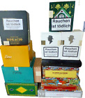 KONVOLUT 13 bunte Zigarren Kisten Schatulle Box Aufbewahrung Kleinteile Schmuck