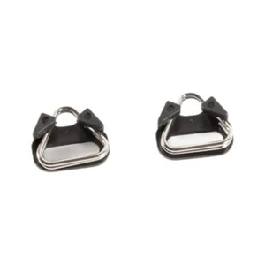 2Pcs Stainless Steel Triangles Split Rings for Camera Straps Connection with - Picture 1 of 8