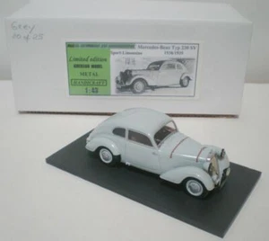 1/43 1938-1939 Mercedes Benz 230 SV sedán deportivo (versión callejera) hecho a mano - Imagen 1 de 6