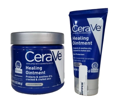 CeraVe Healing Ointment -2 pack 1 travel size and 1 tub - Image 1 of 4
