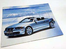 2000 323 328 528 540 740 750 Z3 Z8 M Roadster M Coupe M5 X5 Poster Brochure