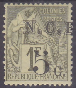 NUEVA CALEDONIA - NOUVELLE CALEDONIE - 1886 SOBREIMPRESIÓN Mi.: 10 - *MLH* - Imagen 1 de 1