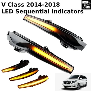 LED Sequential Dynamic Indicators for Mercedes V Class (2014-18) W447 - Picture 1 of 7