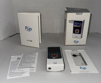 Видеокамера Cisco U260W HDMI Flip Ultra HD 4 ГБ для ремонта или только на запчасти - Изображение 1 из 4