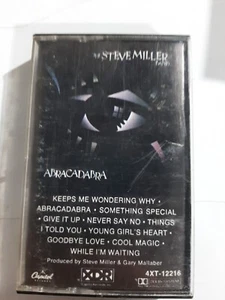 STEVE MILLER BAND ABRACADABRA Cassette Tape Capitol Vintage 1982 Classic Rock - Picture 1 of 5
