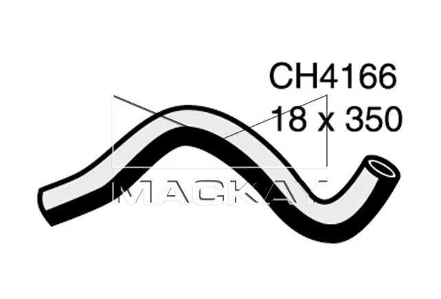 Mackay Heater Hose for Nissan Tiida C11 1.8L I4 CH4166 - Image 1 of 1
