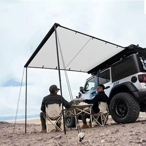Car Awning Camping Car Side Tent Waterproof Shed Camping Hiking 200*200*250cm - Picture 1 of 12