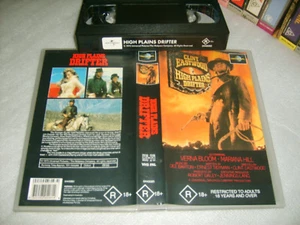 CLINT EASTWOOD: HIGH PLAINS DRIFTER(1973) - Australian Universal - VHS Release! - Picture 1 of 1