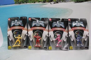 4 MIGHTY MORPHIN POWER RANGERS THE MOVIE MINIFIGURE DA COLLEZIONE - BANDAI 1995 - Foto 1 di 9