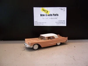 VINTAGE 1958 FORD THUNDERBIRD 1/25th SCALE DEALER PLASTIC PROMOTIONAL MODEL - Picture 1 of 9
