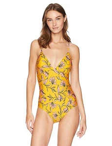Splendid Women's Golden Girls One Piece swimwear Sz. Large 150319 - Picture 1 of 2