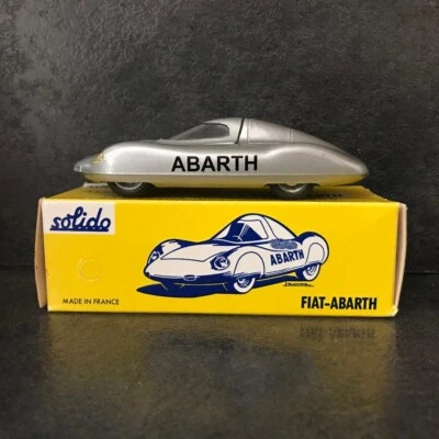 Solido. Fiat-Abarth. Made in France. 113. Compagnie européenne. AAA. Boîte ABB - Photo 1/4