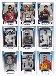 2007 Legends NUMBERED BLUE PARALLEL #B50 Denny Hamlin #xxx/999-ONE CARD ONLY - Picture 1 of 2
