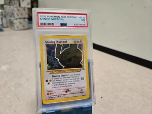 PSA 7 - Shining Noctowl 110/105 - 2002 Pokemon Neo Destiny Holo Secret Rare - Picture 1 of 2