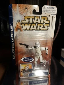 Star Wars: Clone Wars 2003 Action Figure #50 - Clone Trooper (Army of Republic) - Picture 1 of 6