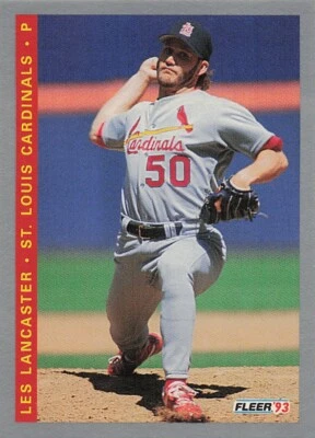 1993 Fleer Final Edition #F-126 Les Lancaster - Image 1 of 2