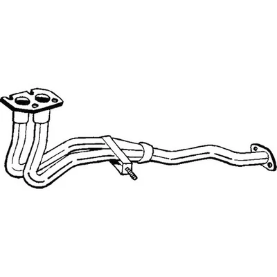 BOSAL Abgasrohr Auspuffrohr für OPEL Astra F CC (T92) Calibra A (C89) Vorne - Bild 1 von 4