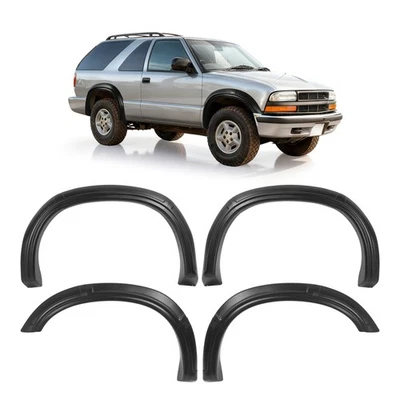 Fender Flares For CHEVROLET BLAZER 1995-2005 S10 1994-2003 4pcs W/O ZR2 Models Foto 1 de 4