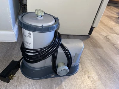 BestWay Flowclear 1500 Gallon Above Ground Swimming Pool Filter Pump 58389 - Image 1 of 4