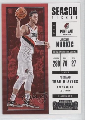 2017-18 Panini Contenders Season Ticket Jusuf Nurkic #61 - Image 1 of 2