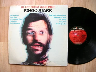 RINGO STARR blast from the past Apple SW 3422 orig 1975 + inner - Image 1 of 3
