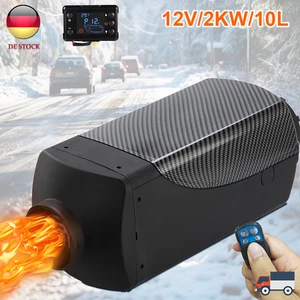 2KW 12V DIESEL AUTO HEIZUNG STANDHEIZUNG LUFTHEIZUNG AIR HEATER LCD PKW LKW CE - Bild 1 von 11