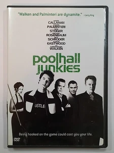 Poolhall Junkies (DVD, 2002) HBO Home Video Drama Crime Comedy Film Mars - Foto 1 di 5