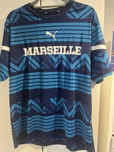 Olympique Marseille 2021-22 Pre-Match Third Shirt - Picture 1 of 3