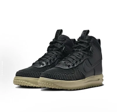 Nike Lunar Force 1 Duckboot Negro Neutro Oliva Para hombres Tallas DZ5320-001 Foto 1 de 4