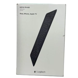 Logitech Keys To Go Portable Wireless Bluetooth Keyboard For iOS (iPad, iPhone) - Picture 1 of 11